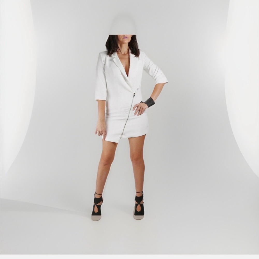 Blazer dress  White Women's S  chic